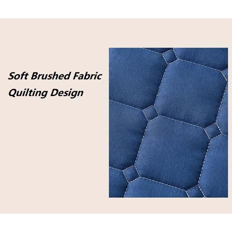 Soft SkinFriendly Quilted Mattress Protector Cover 4