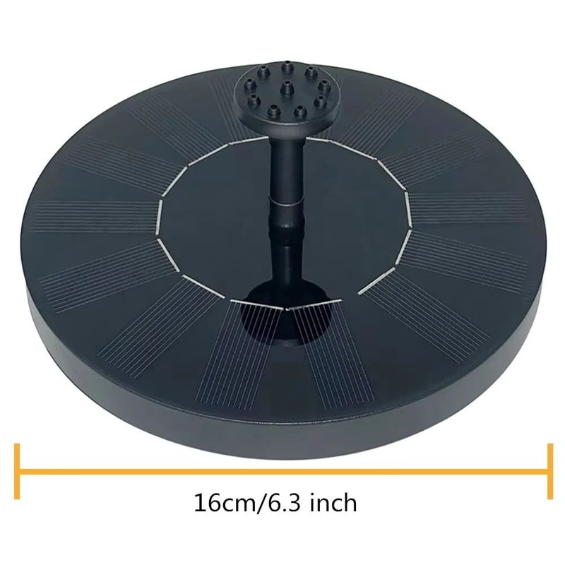 Solar Powered Mini Water Fountain For Garden 15