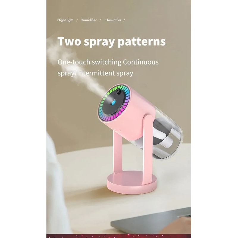 280ml Cool Mist Air Humidifier With Projector Light 6