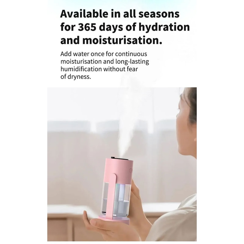 280ml Cool Mist Air Humidifier With Projector Light 7