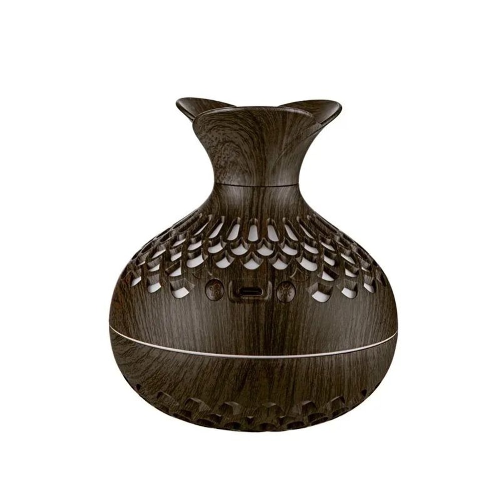 Wood Grain USB Aroma Humidifier 300ml 10