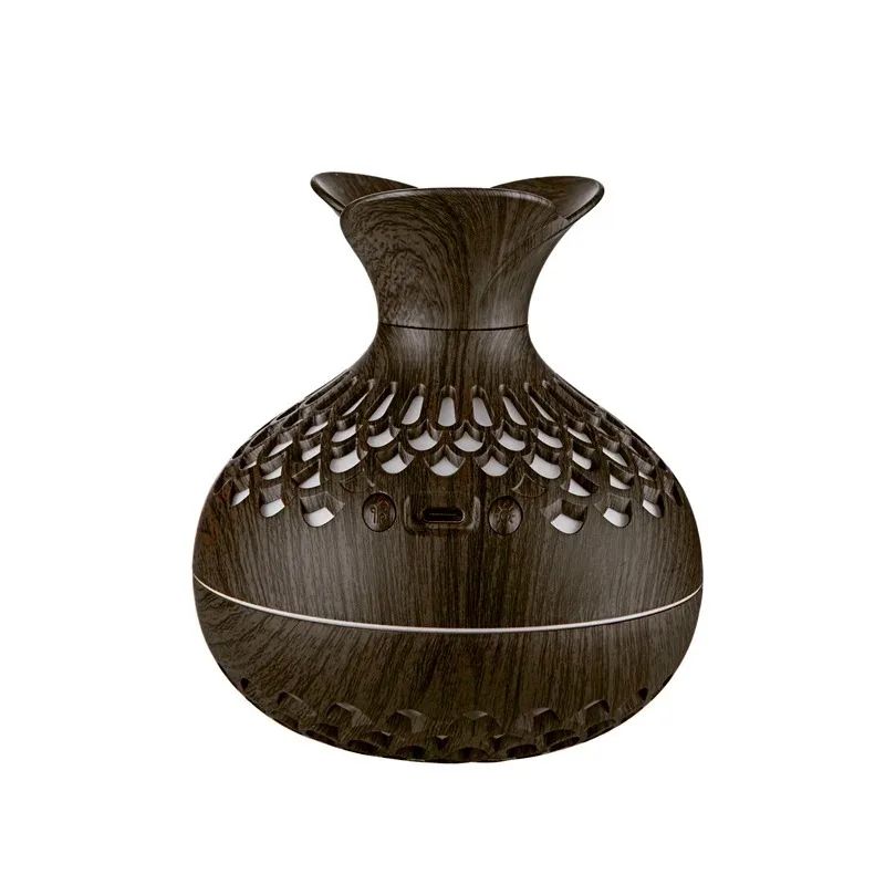 Wood Grain USB Aroma Humidifier 300ml 10
