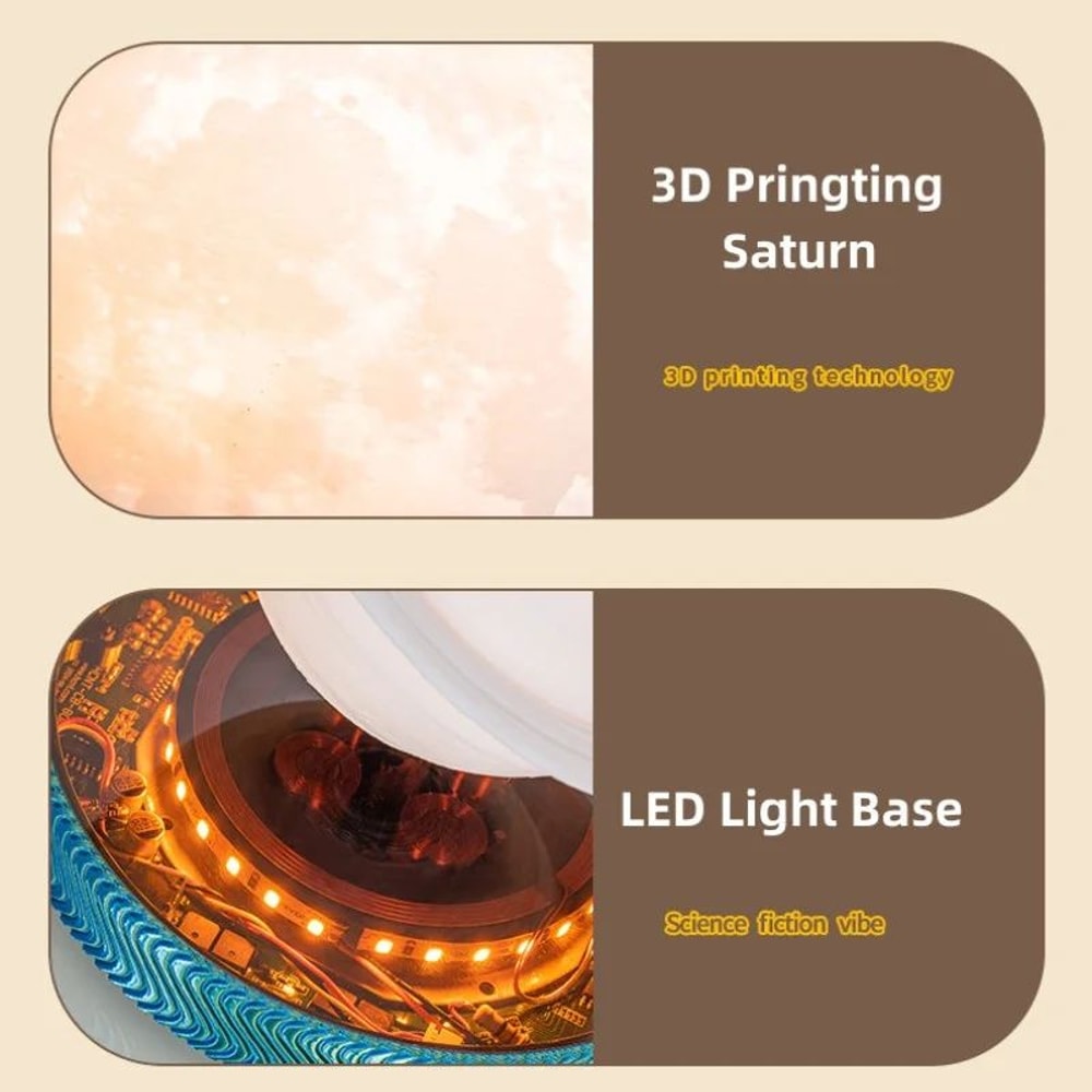 Magnetic Levitating Saturn Moon Lamp 6
