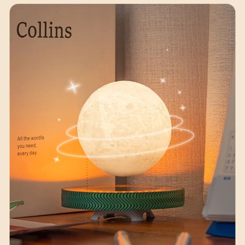 Magnetic Levitating Saturn Moon Lamp 7