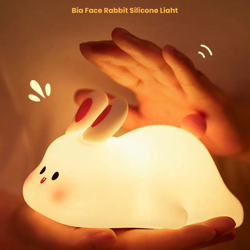 Cute Animal LED Touch Night Light For Kids 2