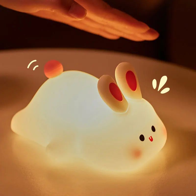 Cute Animal LED Touch Night Light For Kids 3