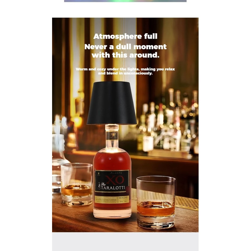 Portable Dimmable Wine Bottle Lamp 9