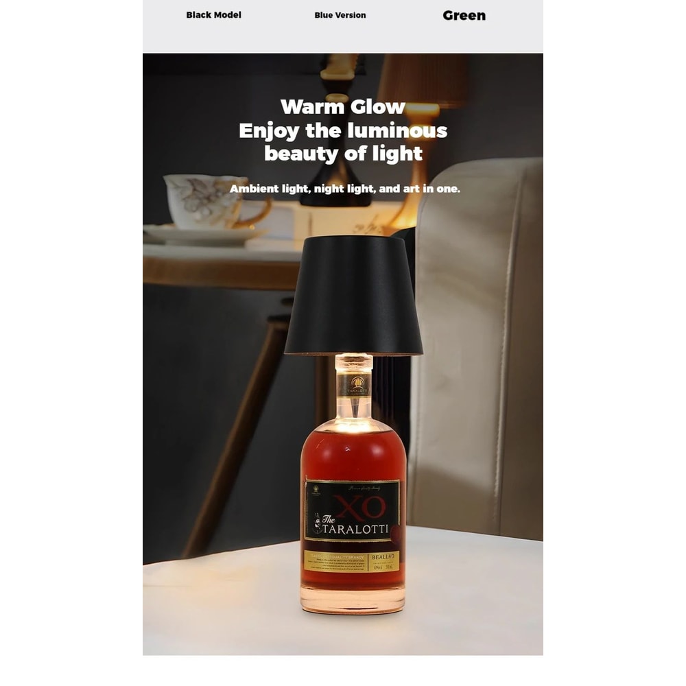 Portable Dimmable Wine Bottle Lamp 10