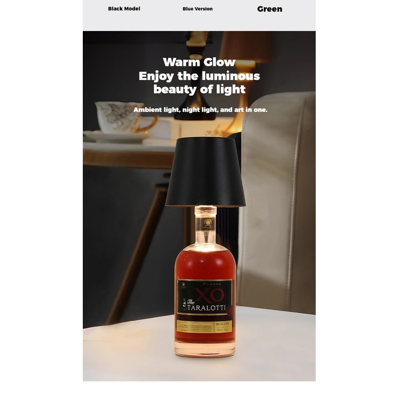 Portable Dimmable Wine Bottle Lamp 10