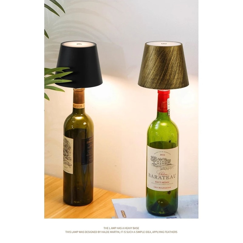 Portable Dimmable Wine Bottle Lamp 12