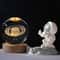 USB Crystal Ball Night Light With Wooden Base 2