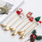 Christmas Themed Stainless Steel Cutlery Set 4