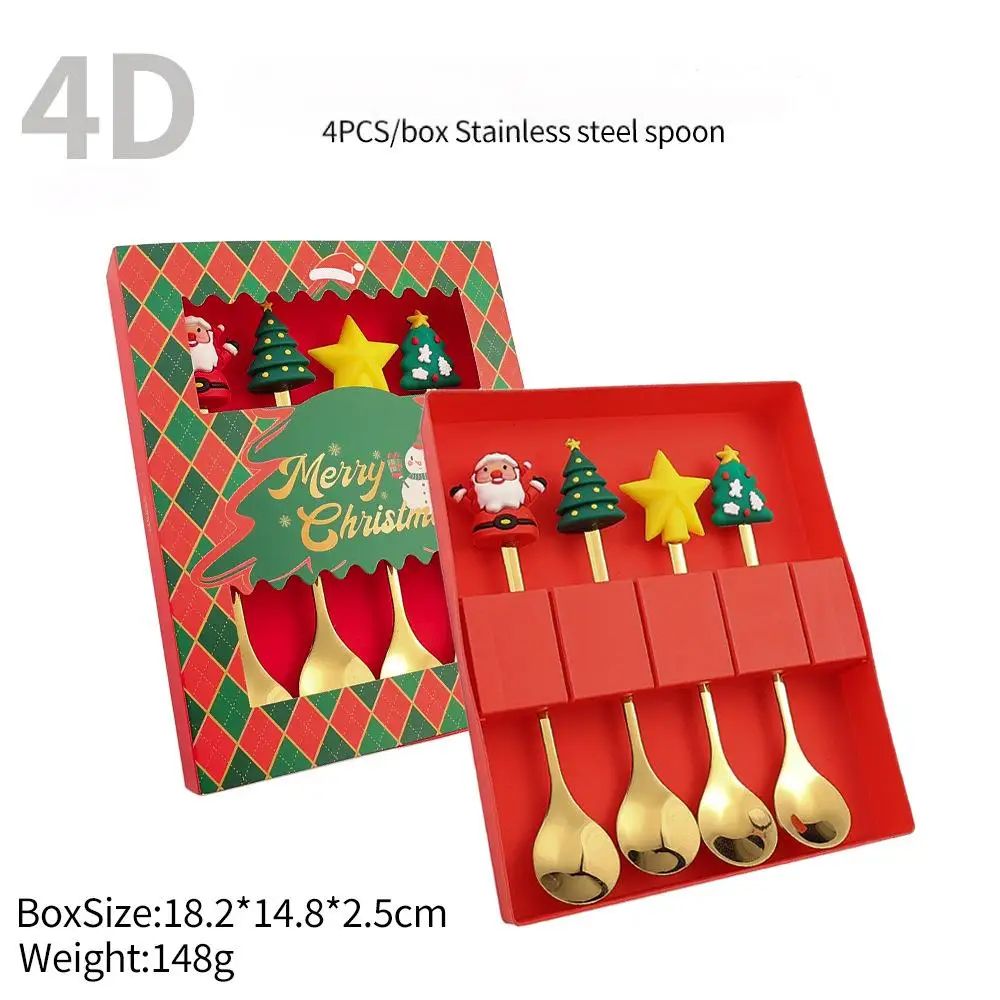 Christmas Themed Stainless Steel Cutlery Set 26