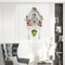 Nordic Bird House Cuckoo Wall Clock With Pendulum And Hourly Alarm 0