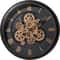Industrial Moving Gear Wall Clock 16 Inch Battery Operated 5