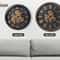 Industrial Moving Gear Wall Clock 16 Inch Battery Operated 7