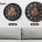Industrial Moving Gear Wall Clock 16 Inch Battery Operated 7