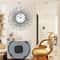 Sun Design Crushed Diamond Crystal Wall Clock 60 Cm 0