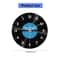 Elegant Counterclockwise Silent Vinyl Wall Clock 12 Inch 2