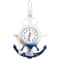 Contemporary Rudder Anchor Nautical Wall Clock 0
