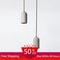 Cement Loft Pendant Light Modern Hanging Lamp 2