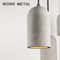Cement Loft Pendant Light Modern Hanging Lamp 11