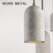 Cement Loft Pendant Light Modern Hanging Lamp 11