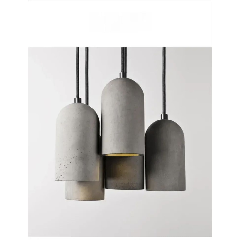 Cement Loft Pendant Light Modern Hanging Lamp 13