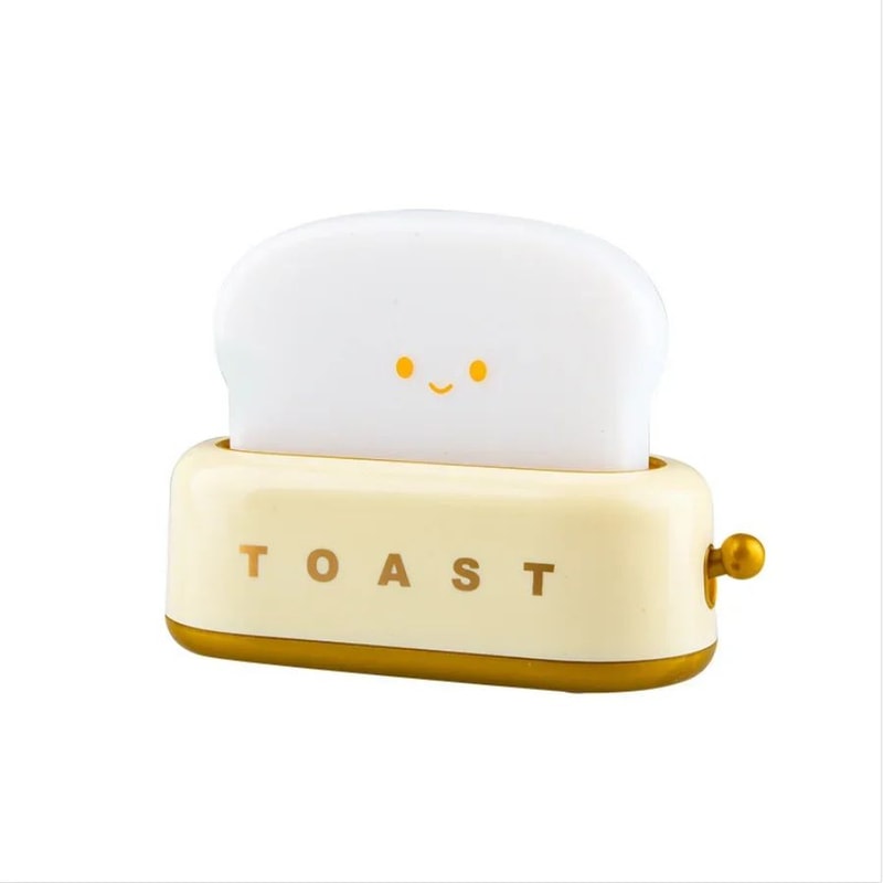 USB Rechargeable Bread Toast LED Night Lamp 5