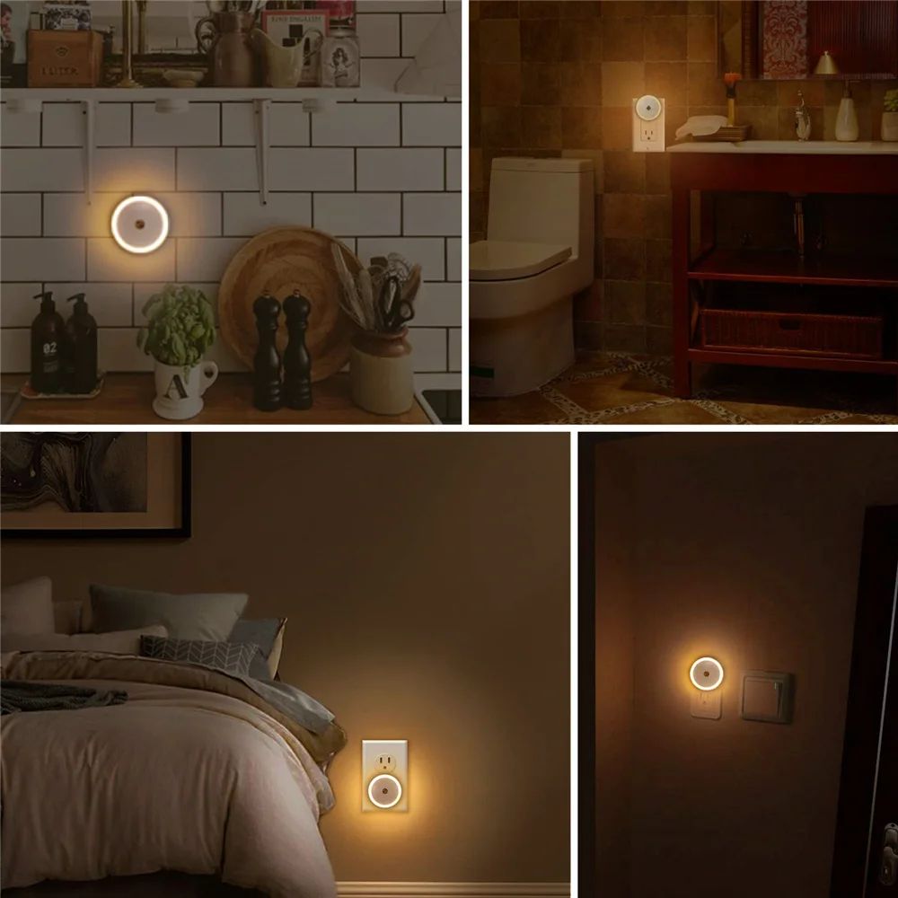 Dusk To Dawn Sensor PlugIn LED Night Light 10