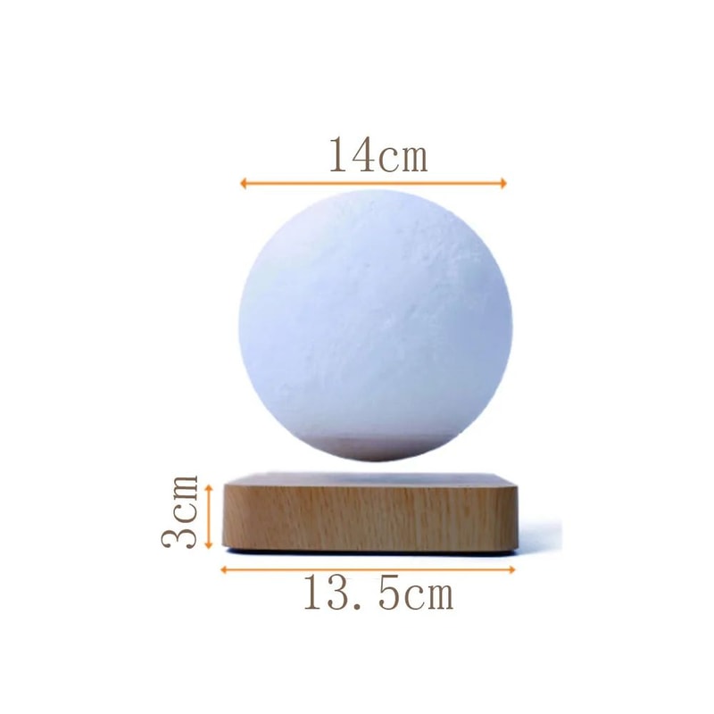 Magnetic Levitation 3D Moon LED Night Lamp 4