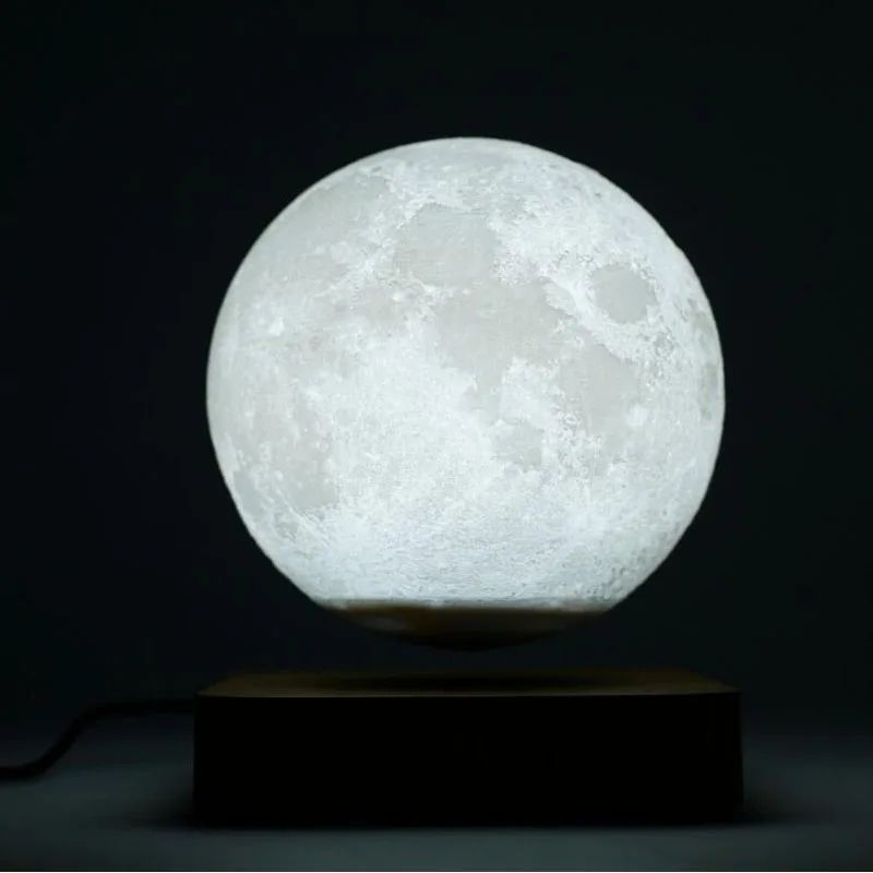 Magnetic Levitation 3D Moon LED Night Lamp 6
