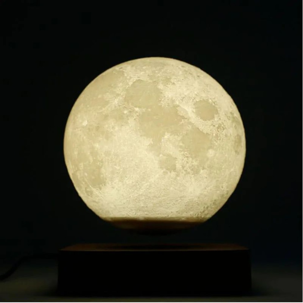 Magnetic Levitation 3D Moon LED Night Lamp 7