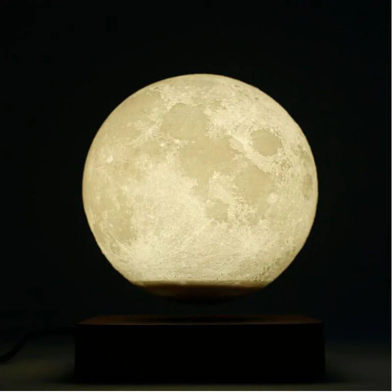 Magnetic Levitation 3D Moon LED Night Lamp 7