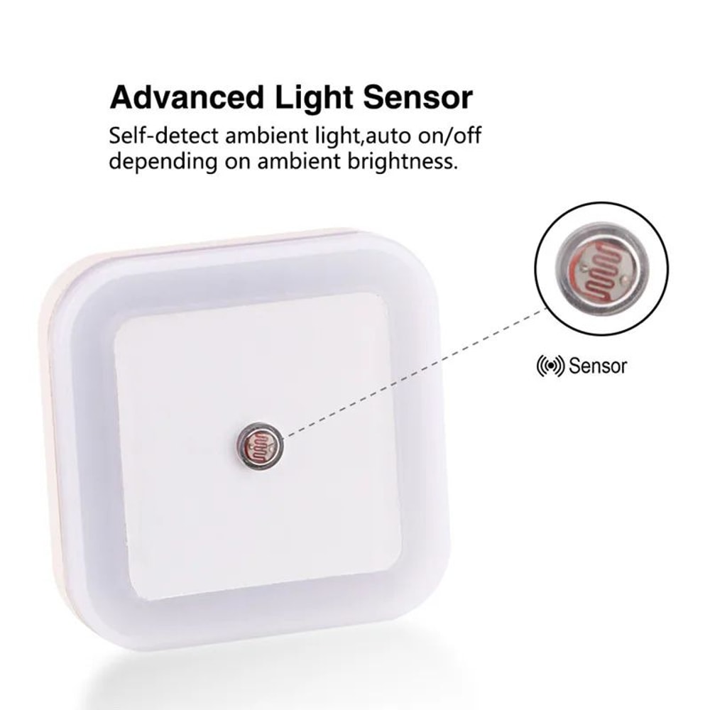 Wireless Sensor PlugIn LED Night Light 3