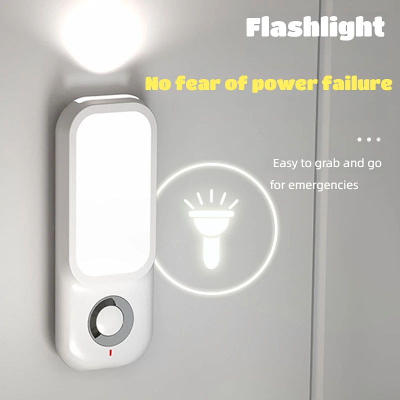 3Mode Motion Sensor LED Night Light With Wireless Charging 3