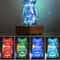 LED Fireworks 3D Bear Night Light USB Dimmable Lamp 8