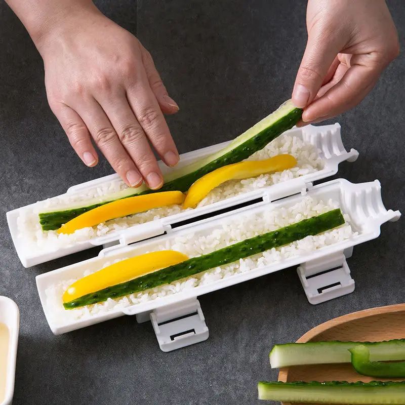 Quick Sushi Maker DIY Roller And Rice Mold 3