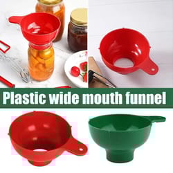 wide mouth plastic kitchen funnel with filter