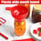 Wide Mouth Plastic Kitchen Funnel With Filter 8