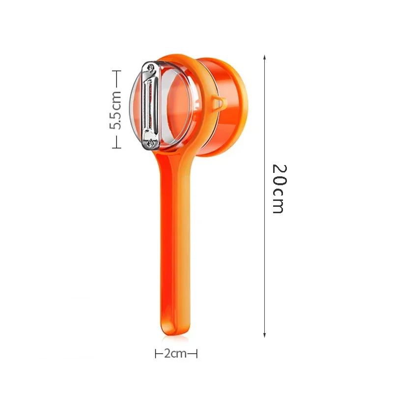 MultiFunction Potato Peeling Knife With Storage Bucket 9