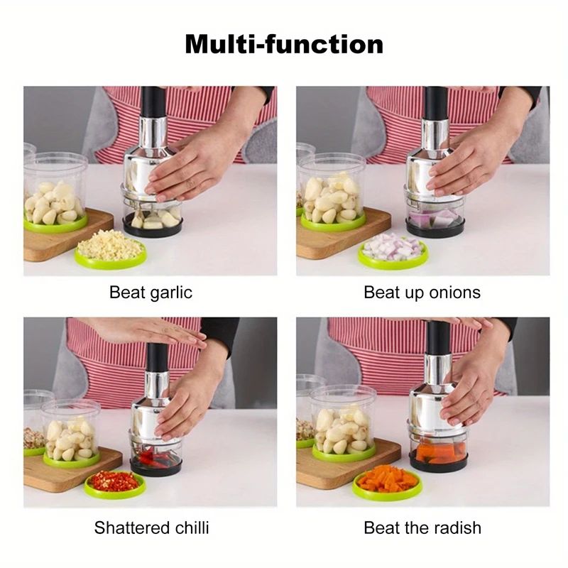 Manual Garlic Press And Crusher Kitchen Tool 5