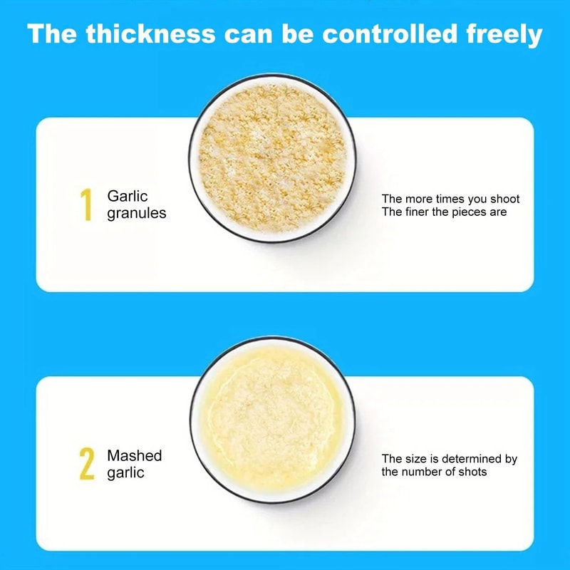 Manual Garlic Press And Crusher Kitchen Tool 9