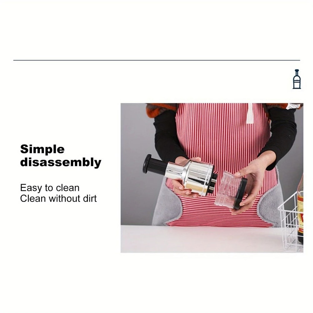 Manual Garlic Press And Crusher Kitchen Tool 10