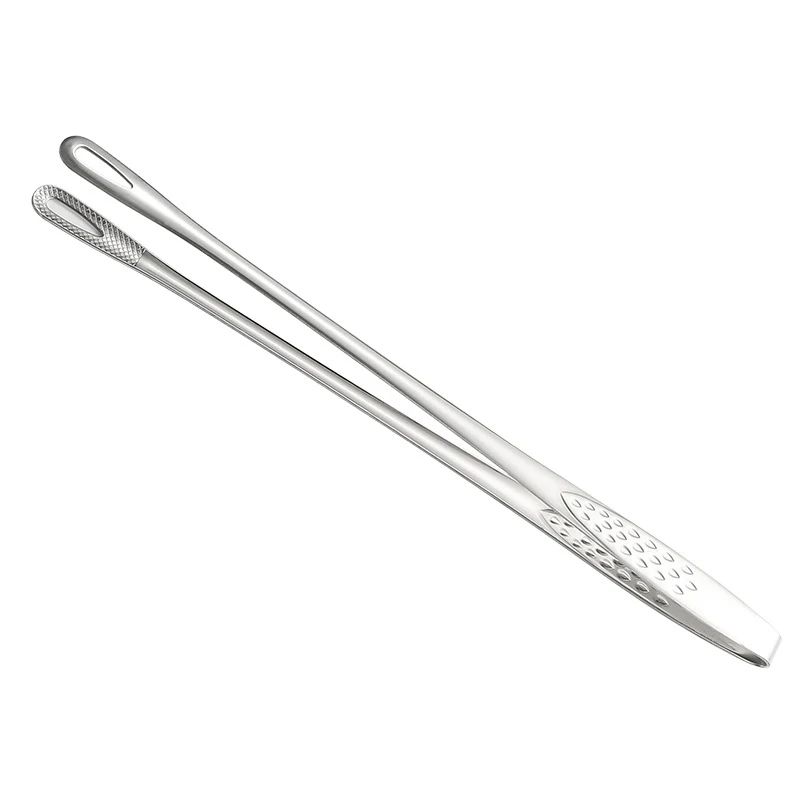 Stainless Steel BBQ And Kitchen Cooking Tongs 6
