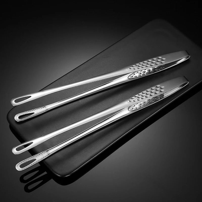 Stainless Steel BBQ And Kitchen Cooking Tongs 8