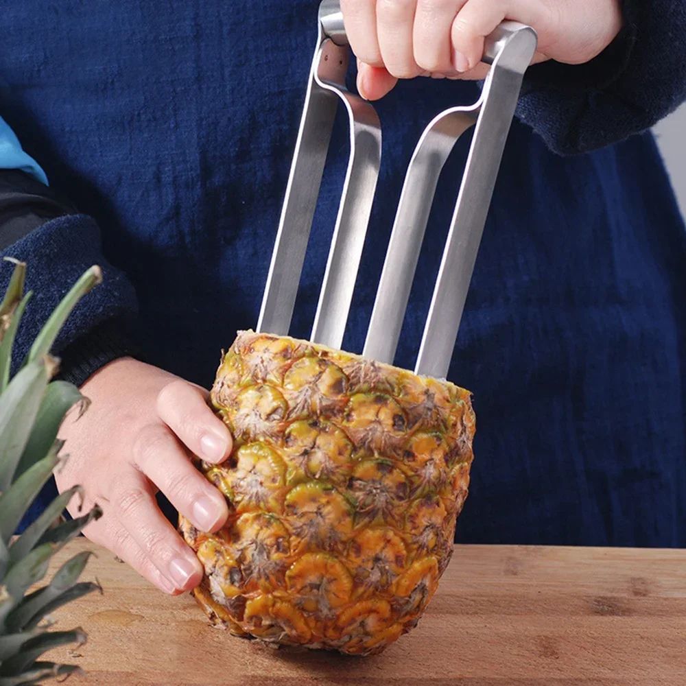 Stainless Steel Pineapple Peeler And Cutter Tool 8