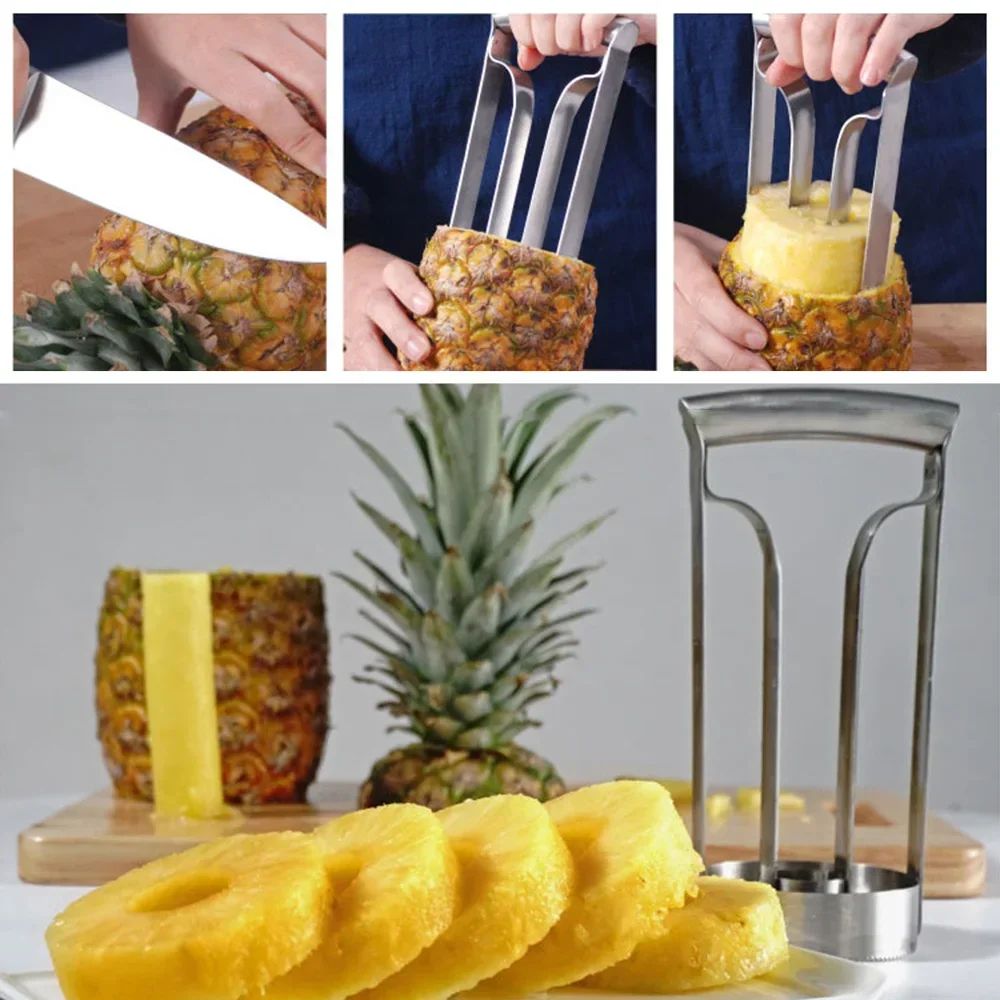 Stainless Steel Pineapple Peeler And Cutter Tool 10