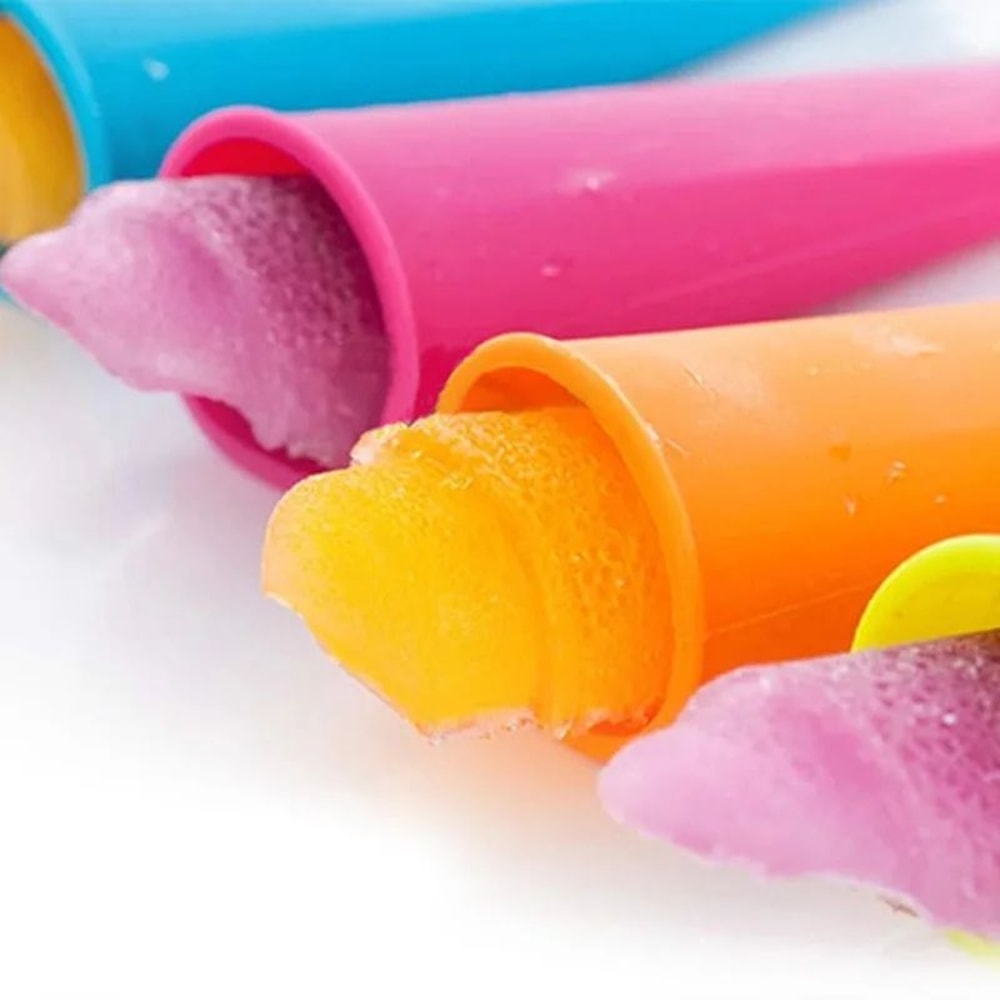 5Piece Silicone Popsicle Maker Set 1