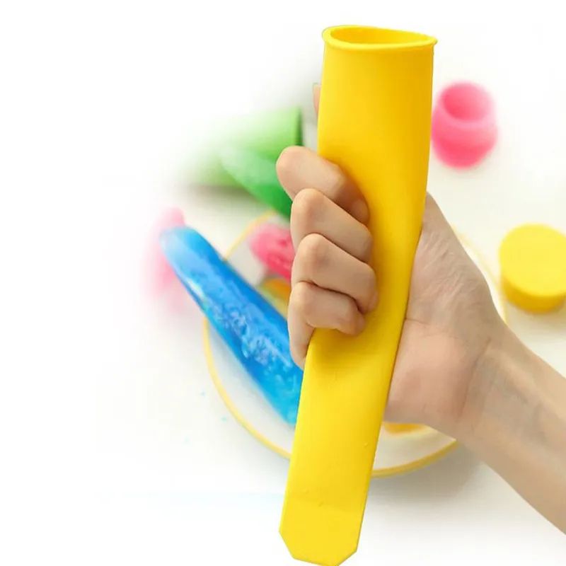 5Piece Silicone Popsicle Maker Set 4